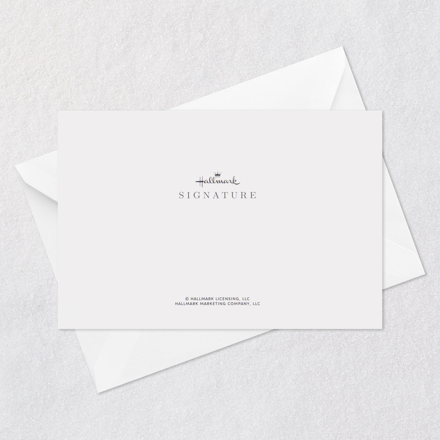 Rings, Balloons, Presents, Hearts on Mint Green Anniversary Card Card Back with Envelope image number 7