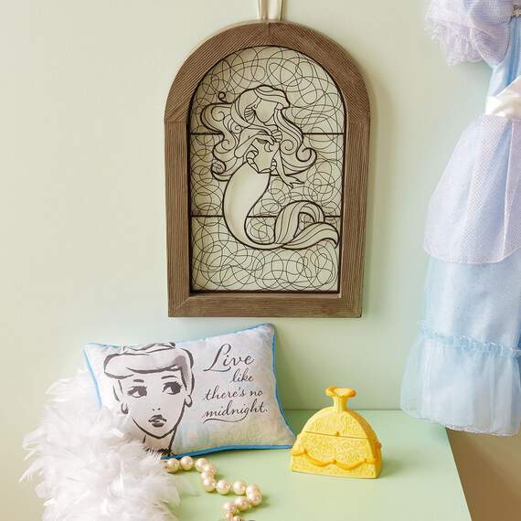 Cinderella Fashion Sketch Decorative Pillow, 12", , large image number 4