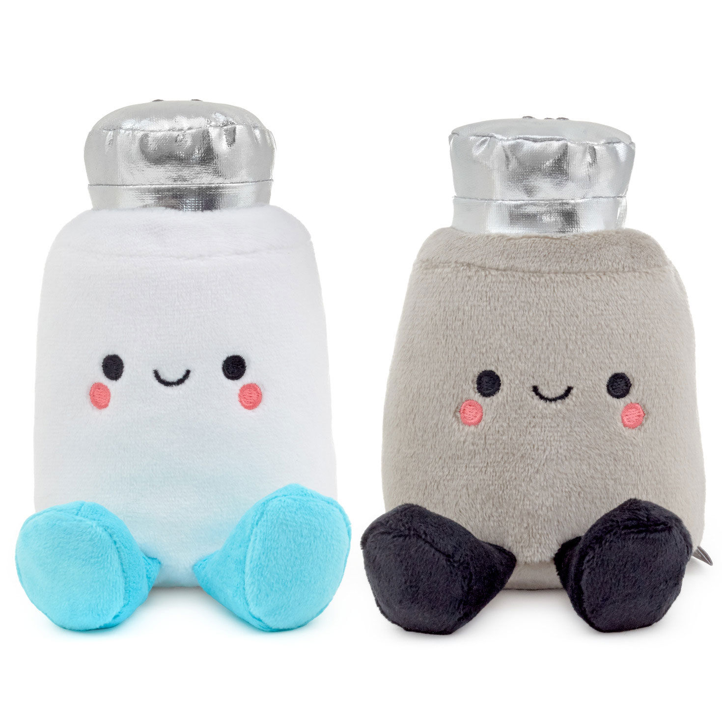 Better Together Salt and Pepper Magnetic Plush Pair, 5", , large image number 3