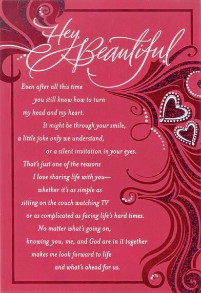 Beautiful Wife Religious Valentine's Day Card