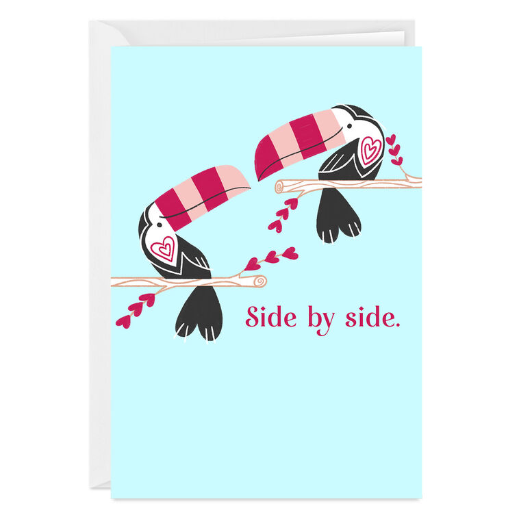 Two Toucans Custom Love Card