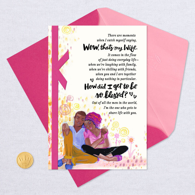 Grateful Husband Religious Birthday Card for Wife, , large image number 6