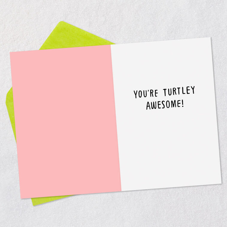 Turtley Awesome Funny Card, , large image number 3