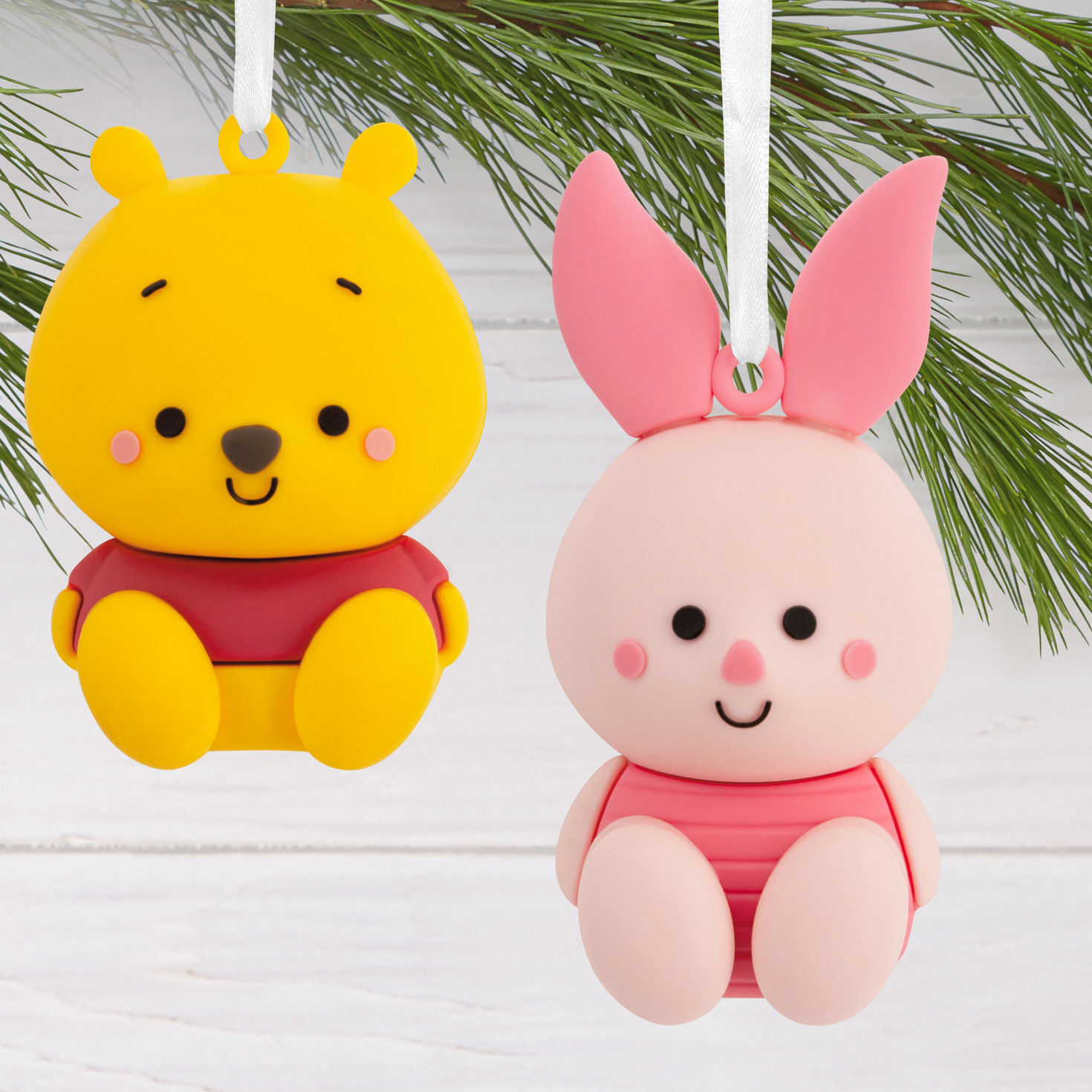 Better Together Disney Winnie the Pooh and Piglet Magnetic Hallmark Ornaments, Set of 2 for only USD 14.99 | Hallmark