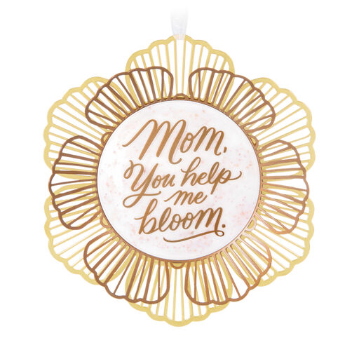 Thank You, Mom Metal Ornament, 
