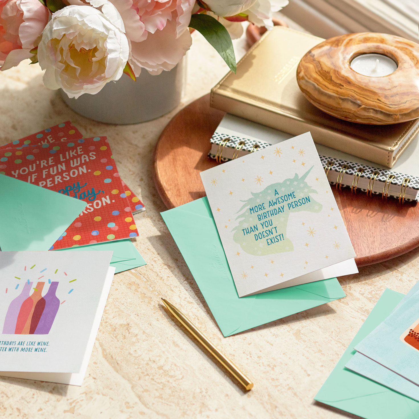 Cake-Worthy Celebrations Assorted Funny Blank Birthday Cards, Pack of 16, , large image number 7