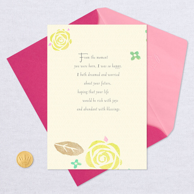 From the Moment You Were Born Birthday Card, , large image number 6