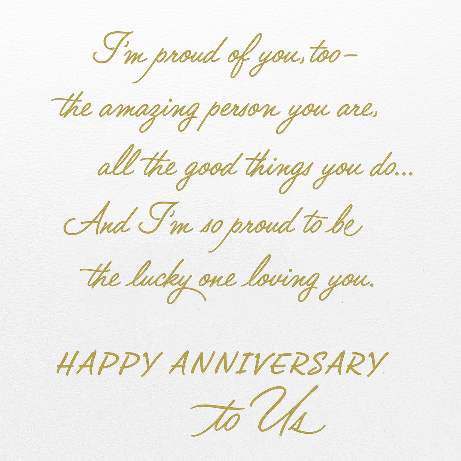 Blue Tropical Leaves Anniversary Card  image number 3