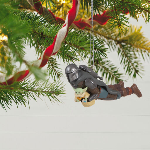 Star Wars: The Mandalorian™ Grogu's Jetpack Adventure Ornament, 