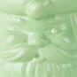 Color-Dipped Shaped Santa Mug in Mint Green upclose detail image number 3