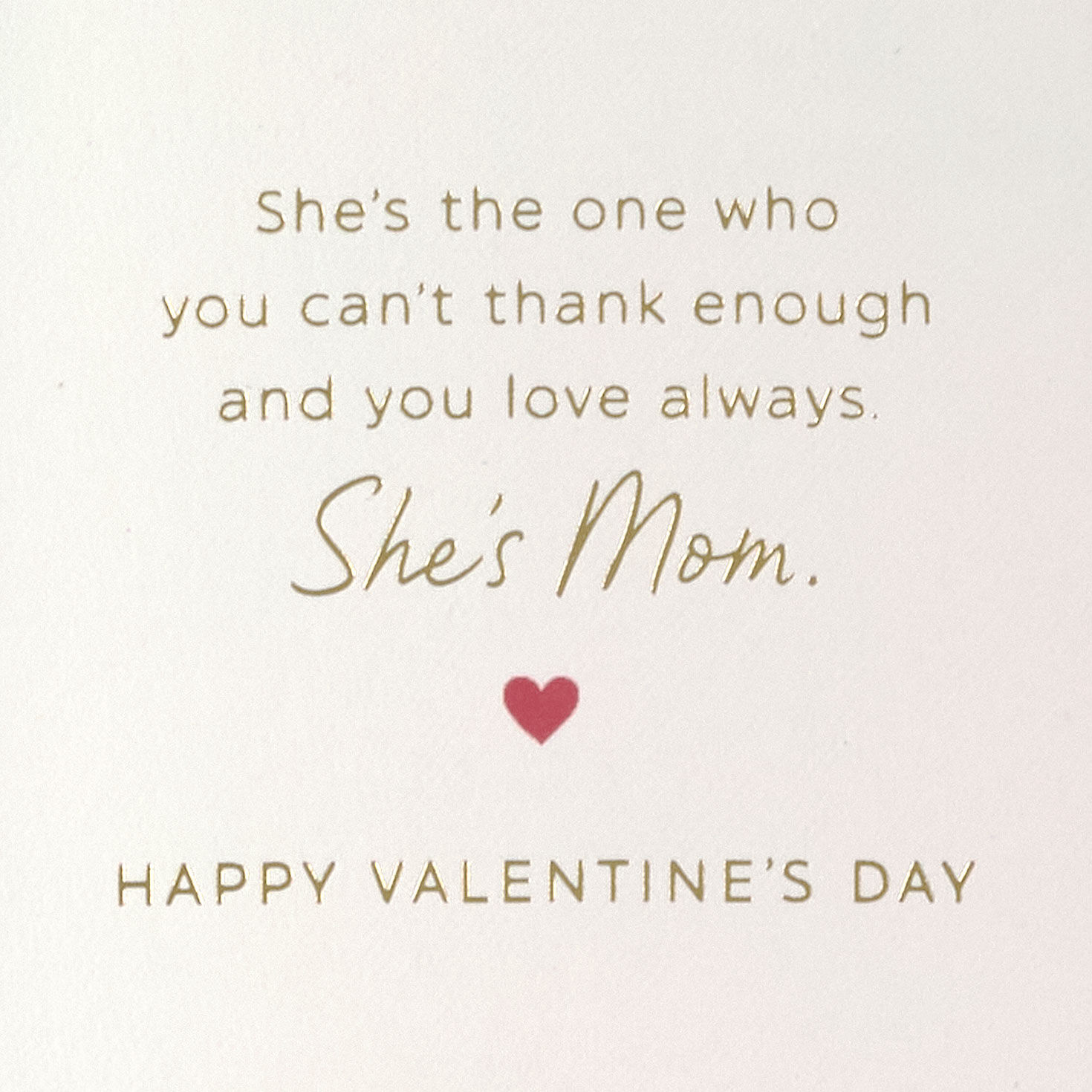 Overlapping Hearts Mom Valentine's Day Card sentiment image number 4