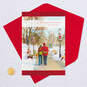 Love You With All My Heart Romantic Christmas Card, , large image number 5
