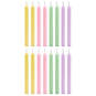 Pearlized Pastel Birthday Candles, Set of 16, , large image number 1