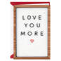 Love You More Letter Board Birthday Card, , large image number 1
