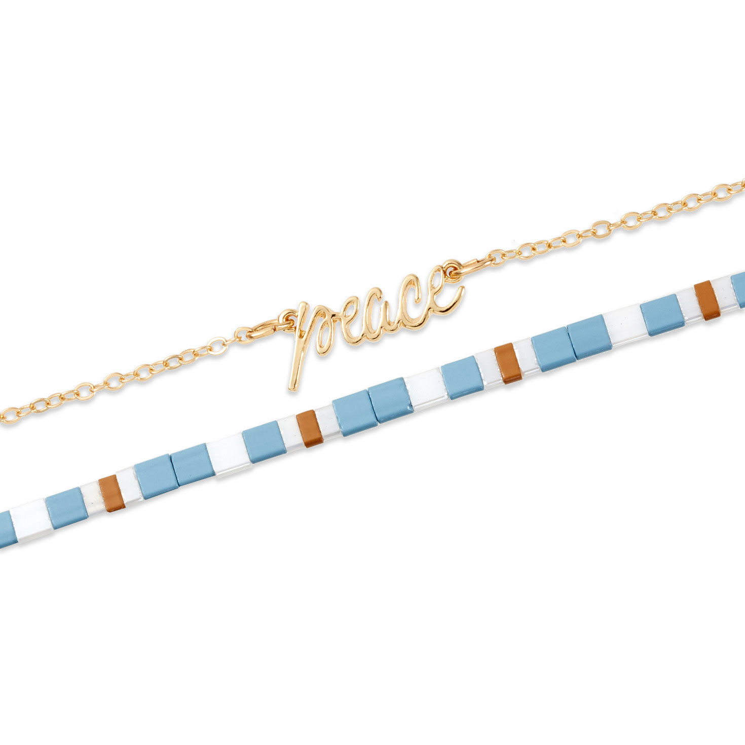 DaySpring Peace Double-Strand Necklace for only USD 28.99 | Hallmark