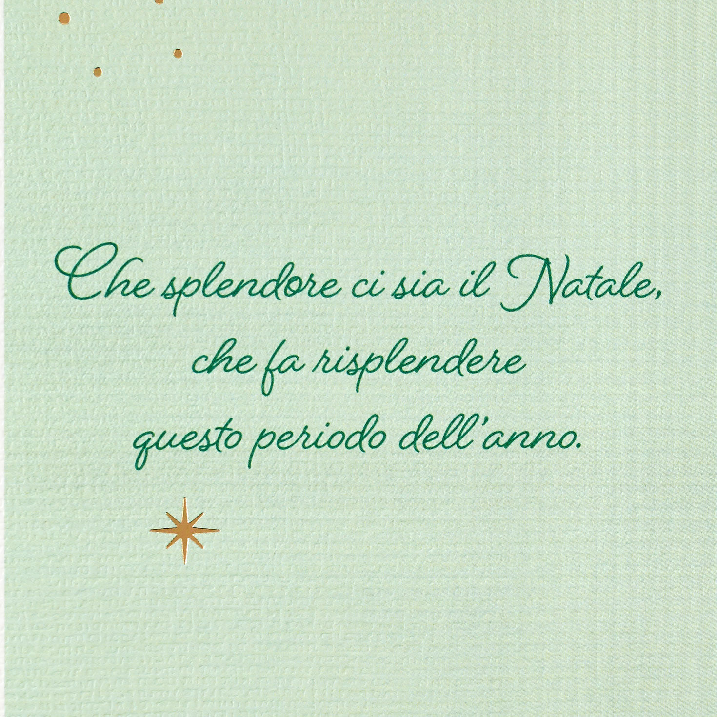 You Brighten the Year Italian-Language Christmas Card for only USD 4.59 | Hallmark