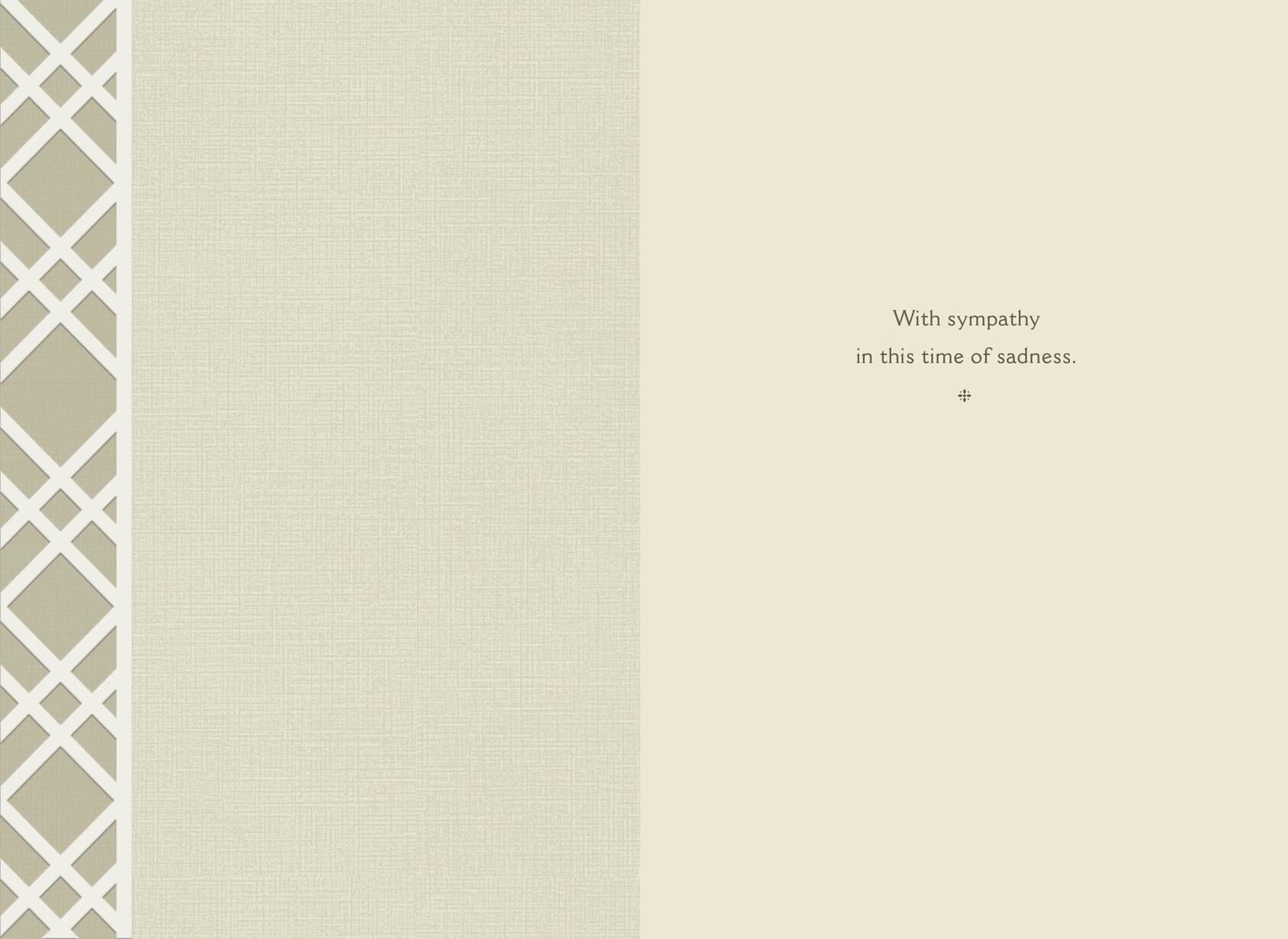 Magnolia Hope Sympathy Card