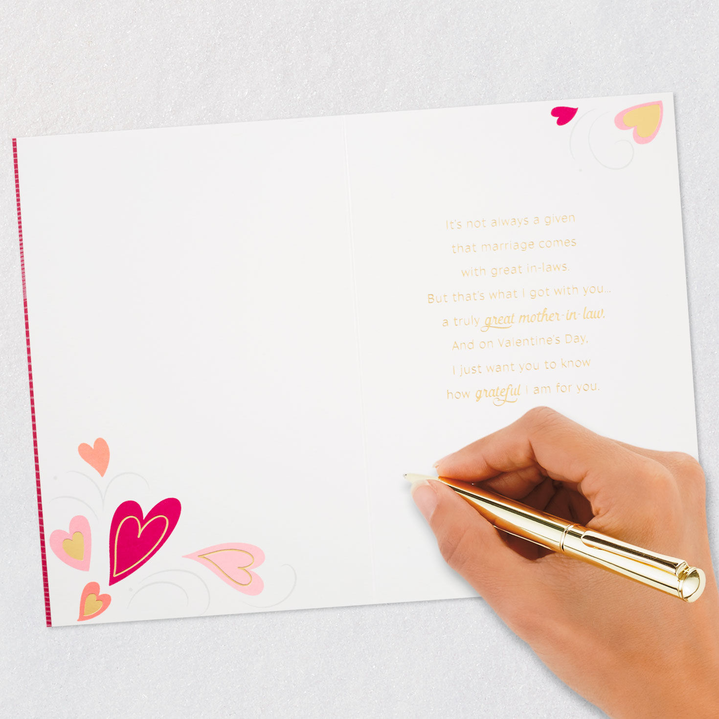 Mother in law valentines day 2024 card