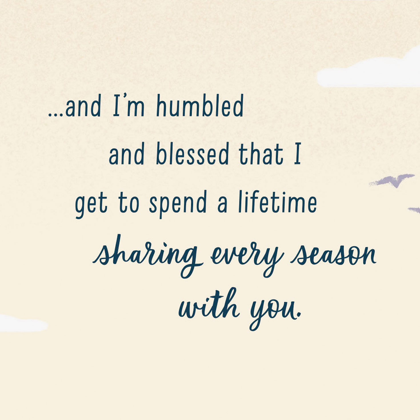 Autumn Lake Scene Religious Thanksgiving Card for Wife Sentiment image number 3