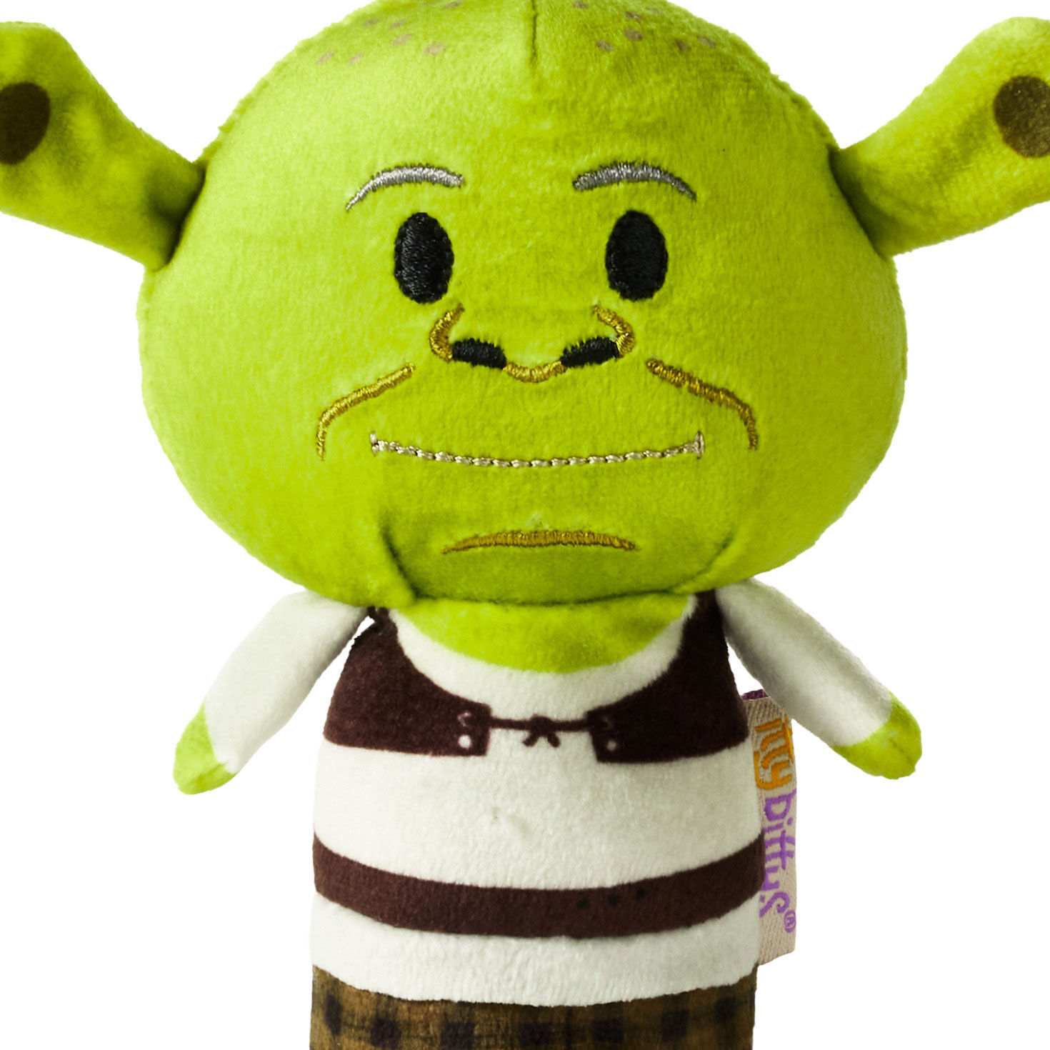 Plush Shrek and Donkey itty bittys With Sound upclose detail image number 4