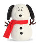 Snoopy Snowman Plush With Red Scarf front image number 1