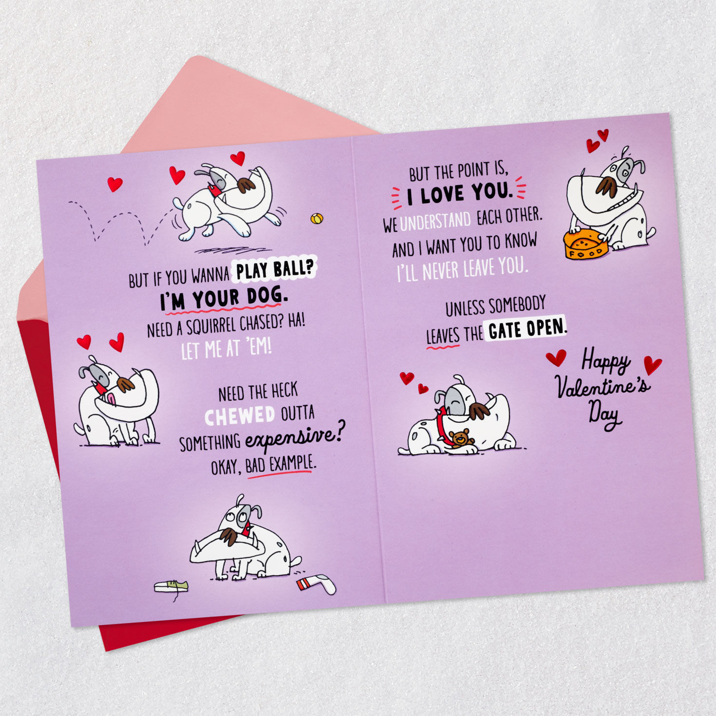 You're My Human Funny Valentine's Day Card From the Dog for only USD 3.99 | Hallmark