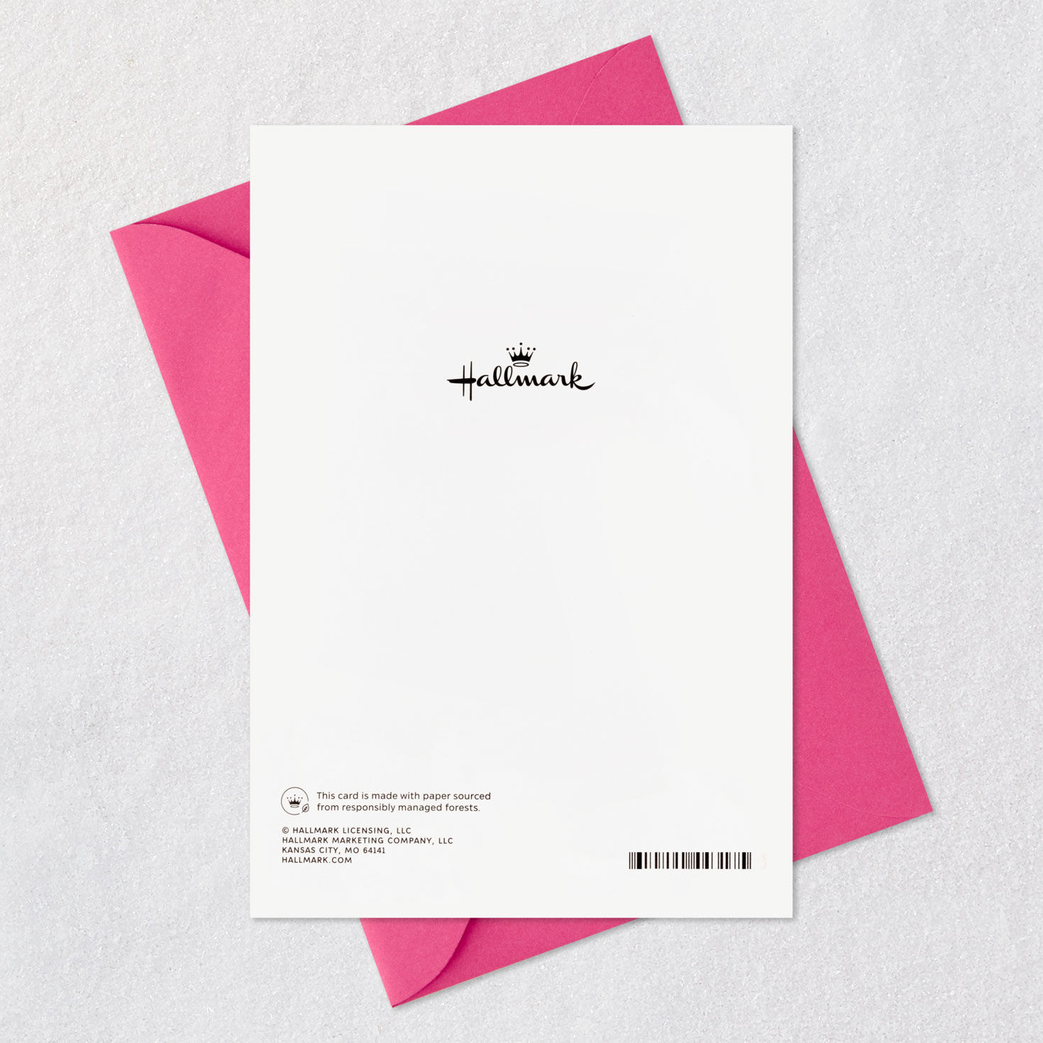 Pink Retro Birthday Card for Mom Card Back with Envelope image number 7