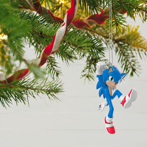 Sonic The Hedgehog 2 Movie Sonic Ornament, 