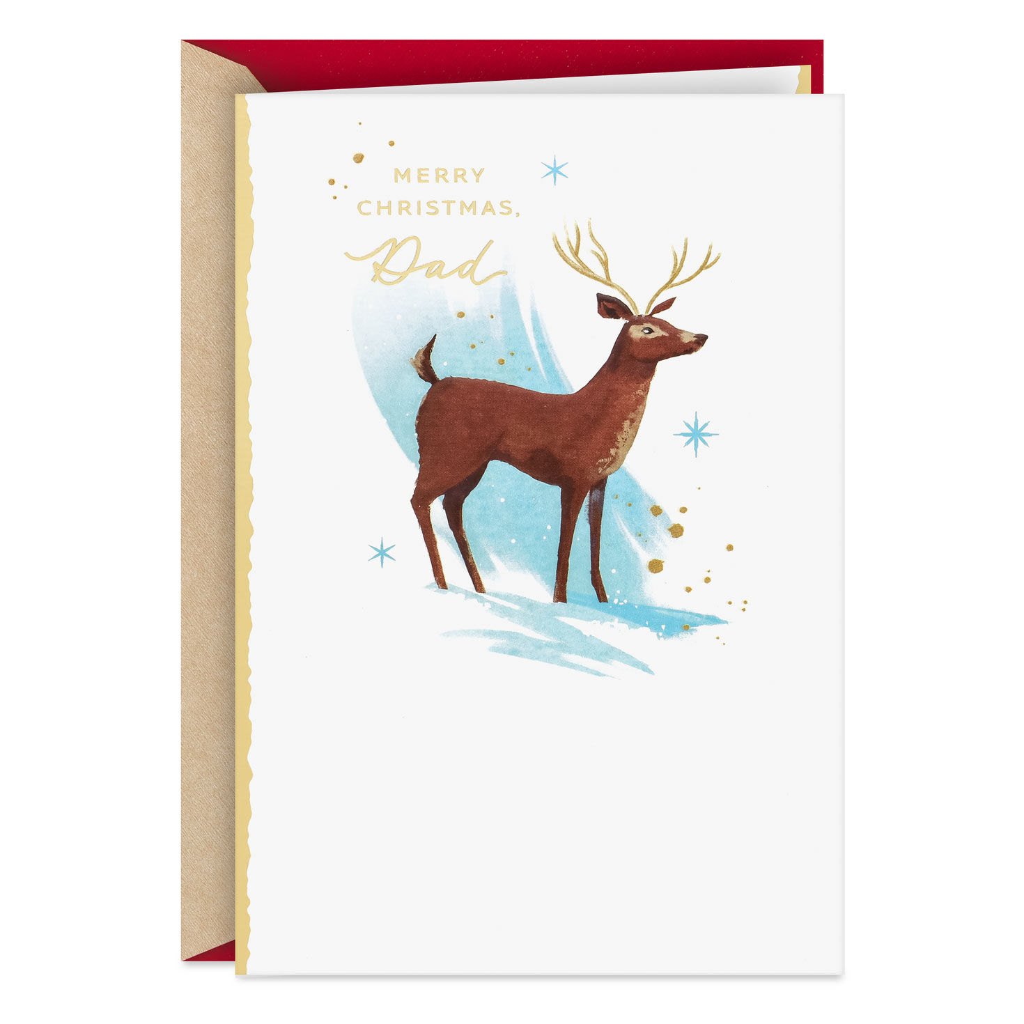 How Much I Admire You Christmas Card for Dad