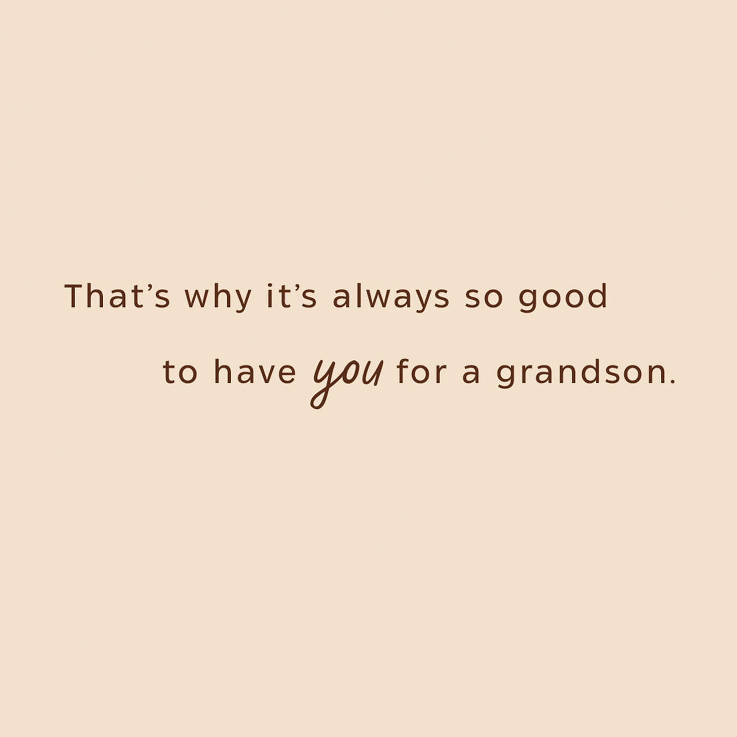 Orange and Green Abstract Thanksgiving Card for Grandson sentiment image number 3