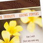 Caring Thoughts and Loving Prayers Religious Sympathy Card, , large image number 5