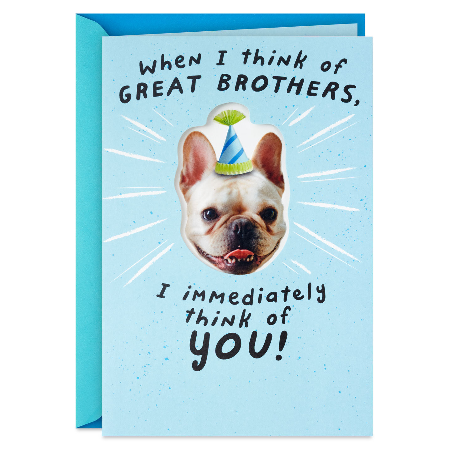 Lucky Brother Funny Pop-Up Birthday Card From Sister for only USD 4.99 | Hallmark