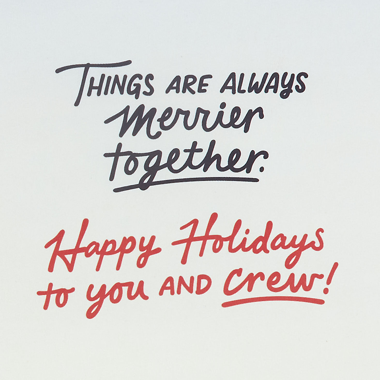 Merrier Together Funny Musical Christmas Card for All, , large image number 2
