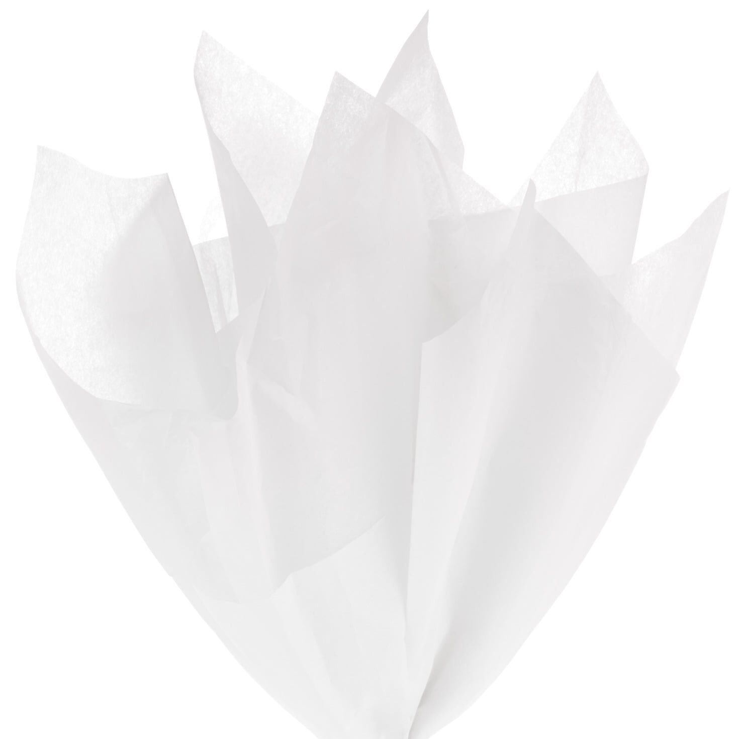25 Sheets of White Tissue paper 15"x 20" Matte Finish ~ Gift Grade 