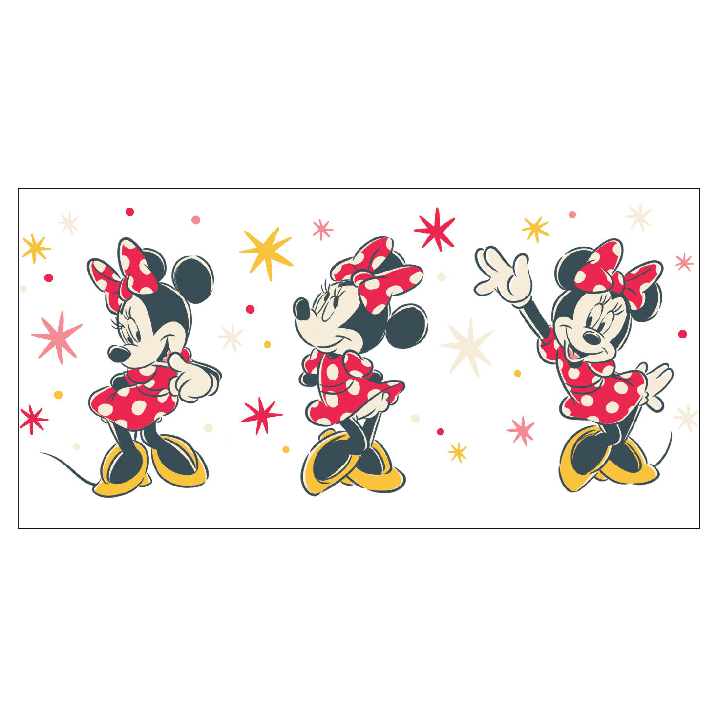Disney Minnie Mouse Collector Glass  image number 2