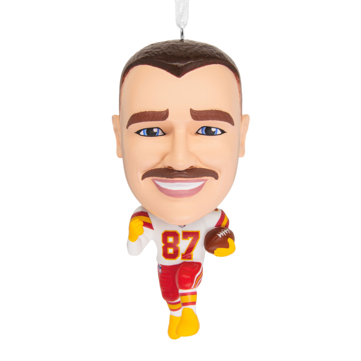 NFL Kansas City Chiefs Travis Kelce Bobblehead Hallmark Ornament