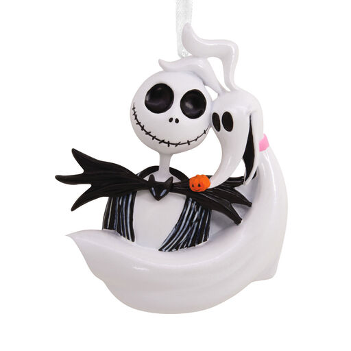 Disney Tim Burton's The Nightmare Before Christmas Jack Skellington and Zero Hallmark Ornament, 