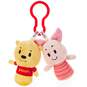 Disney Winnie the Pooh and Piglet itty bittys® Clippys Stuffed Animals, , large image number 1