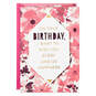 Every Kind of Happiness Pink Flowers Birthday Card, , large image number 1
