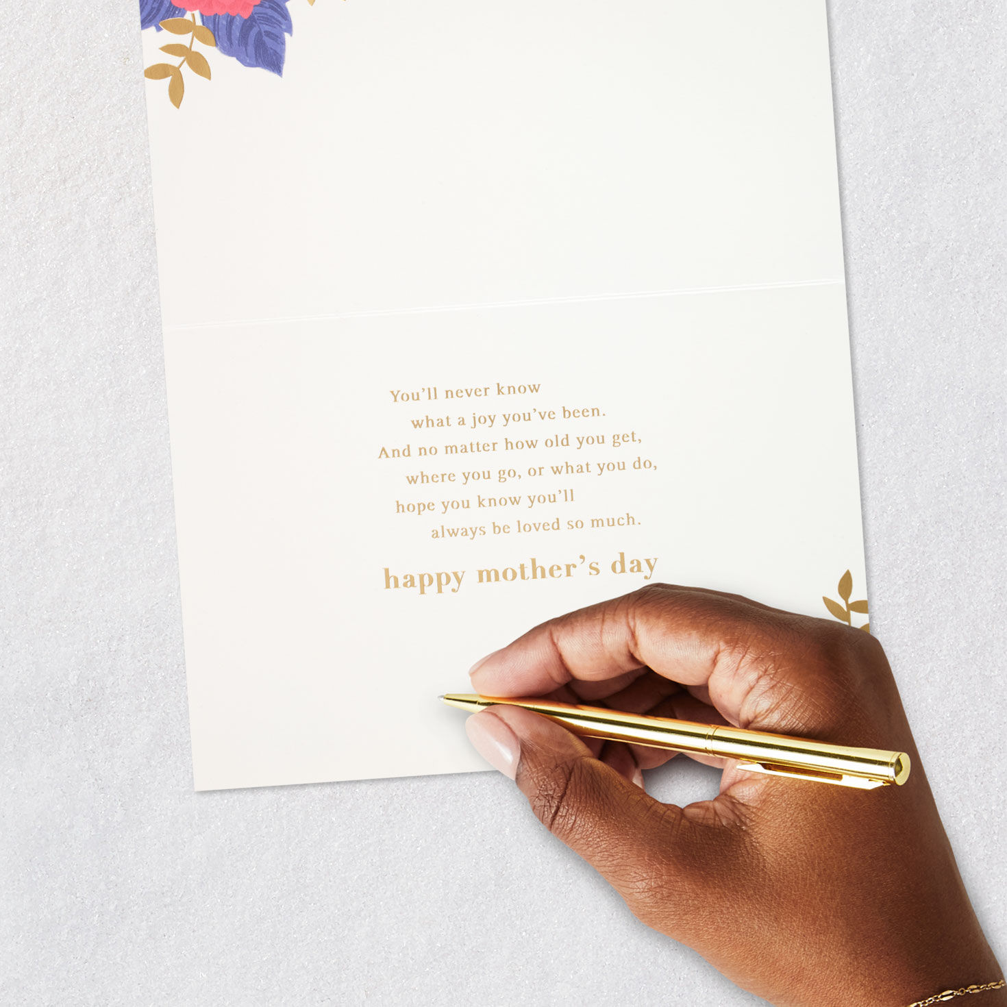 Beaded Flowers Daughter Mother's Day Card  image number 6