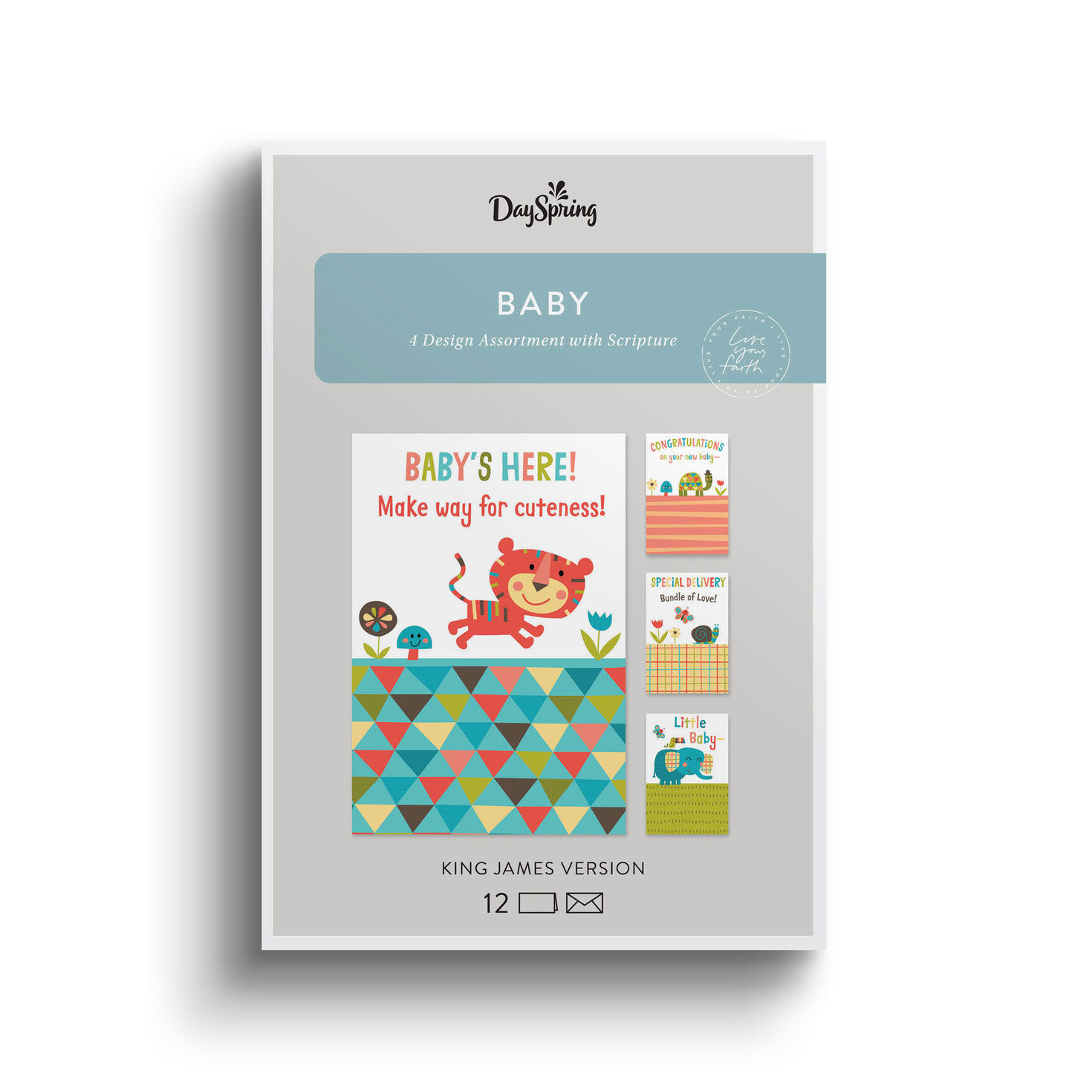 Baby Is Here DaySpring New Baby Cards Assortment package front image number 2