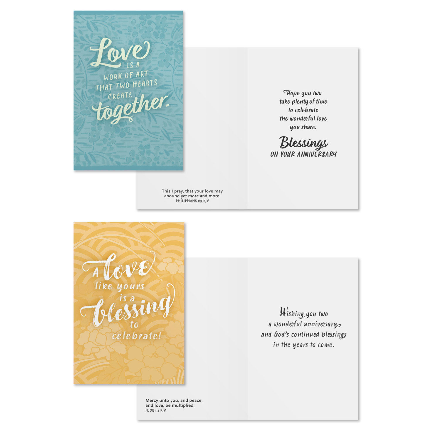 Colorful DaySpring Anniversary Cards Assortment Card Front with Sentiment image number 3