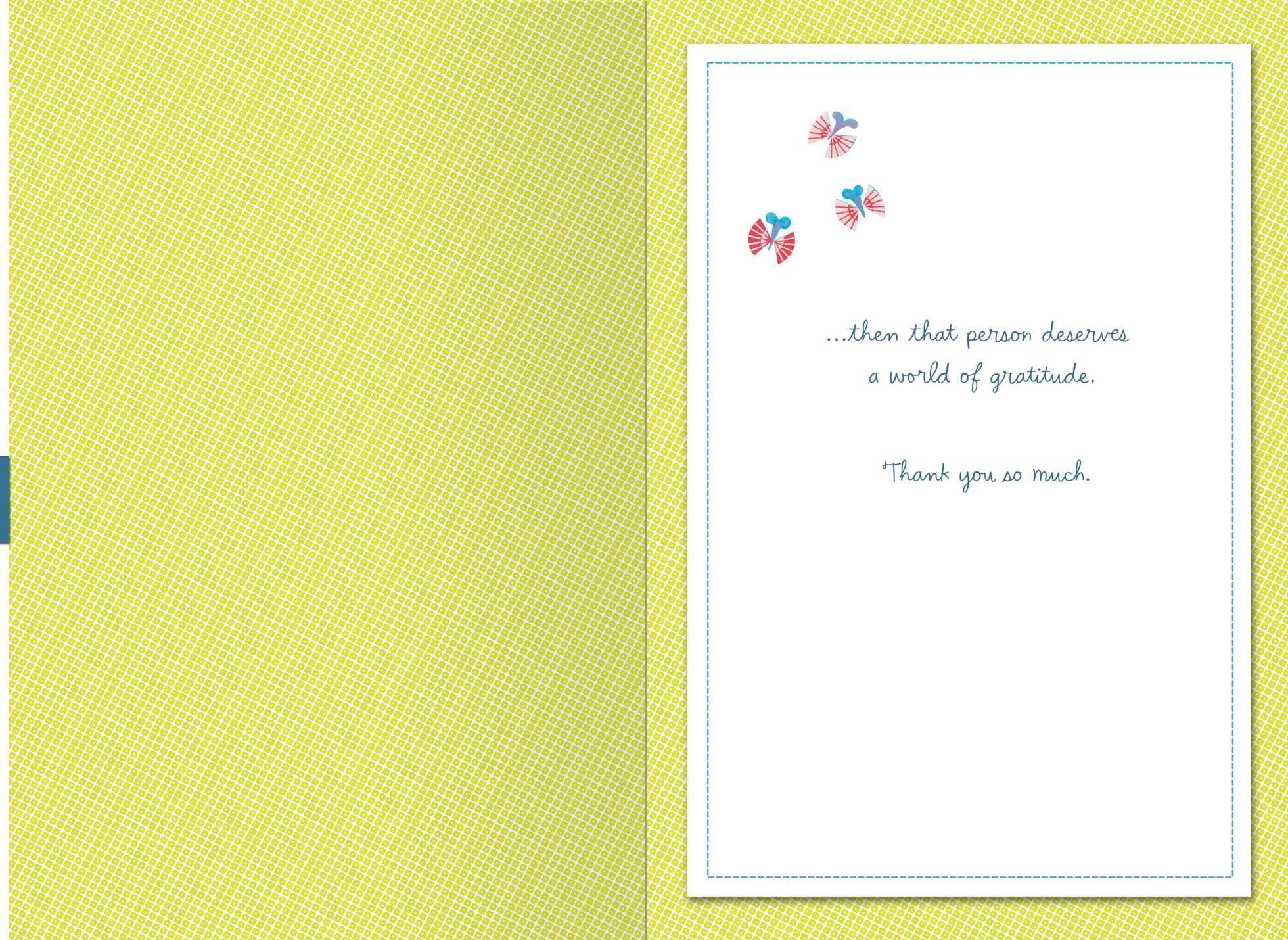 Kids and Kites Thank You Card