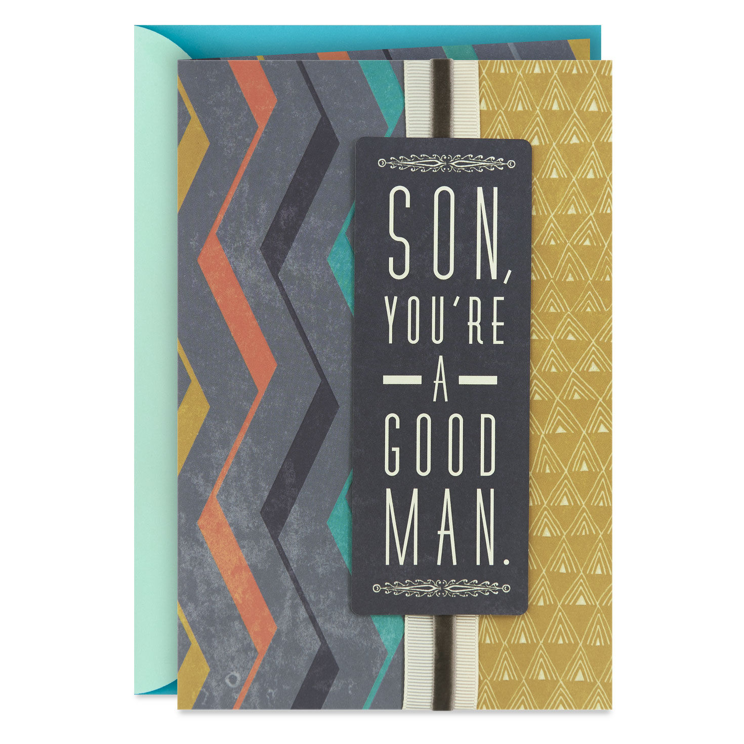 Good Man, Great Son Birthday Card for Son