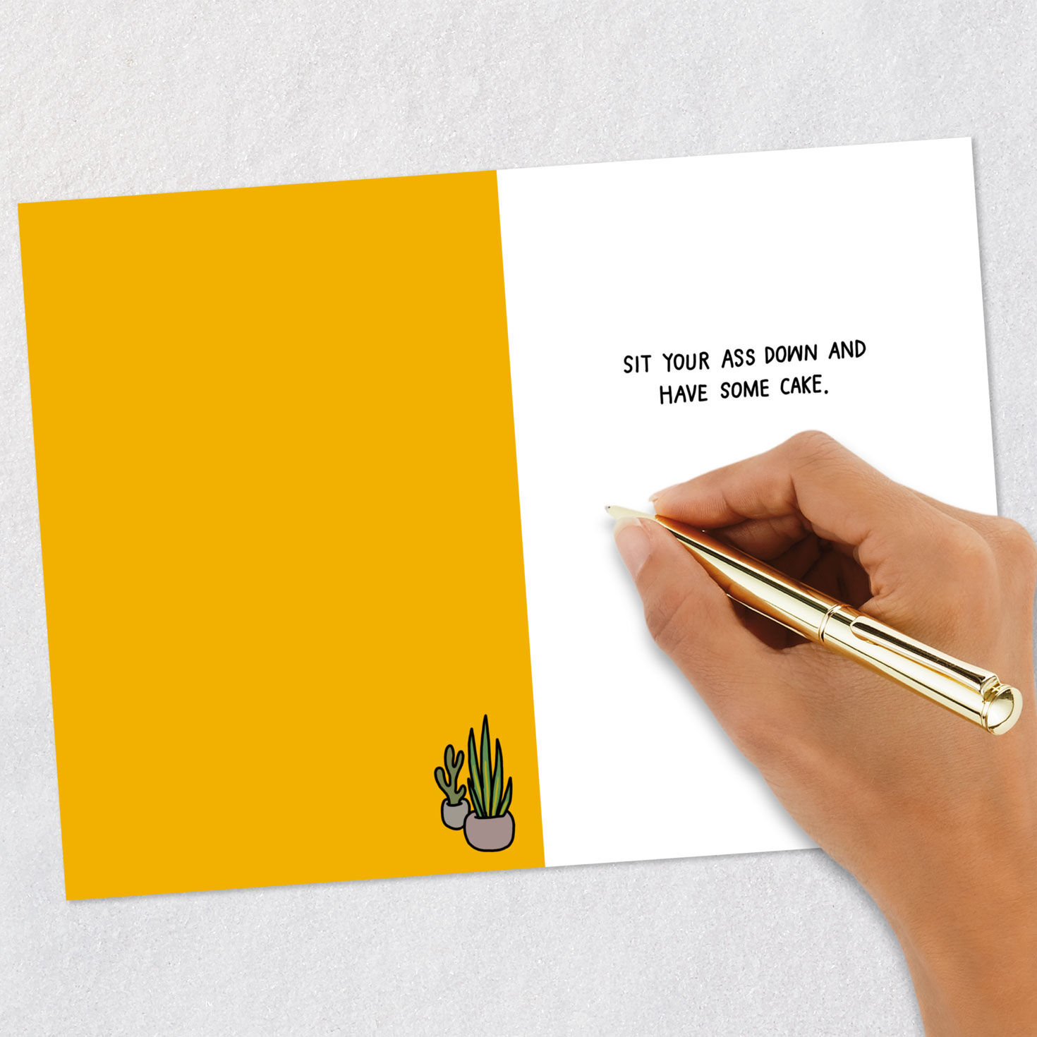 Donkey in Easy Chair Funny Birthday Card  image number 6