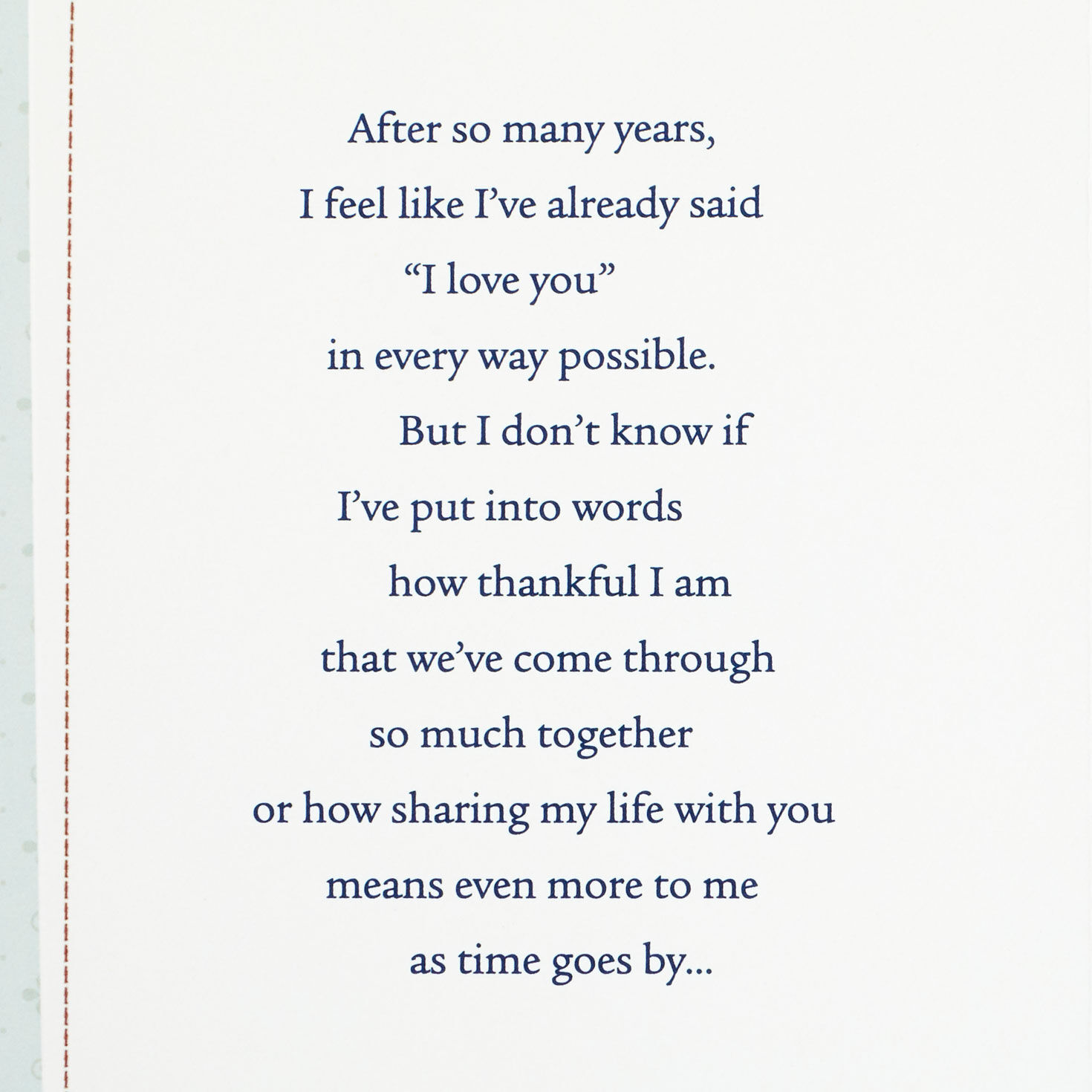 Blue Stitched Accents Father's Day Card Sentiment image number 2