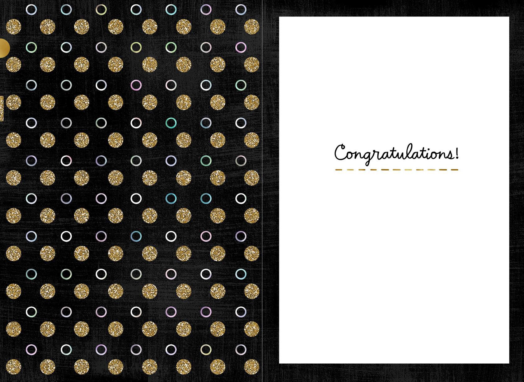 Pop the Cork Congratulations Card
