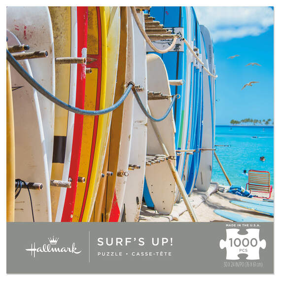 Surf's Up! 1,000-Piece Puzzle, , large image number 1