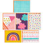 Abstract Doodles and Dots Boxed Blank Note Cards, Pack of 48, , large image number 1