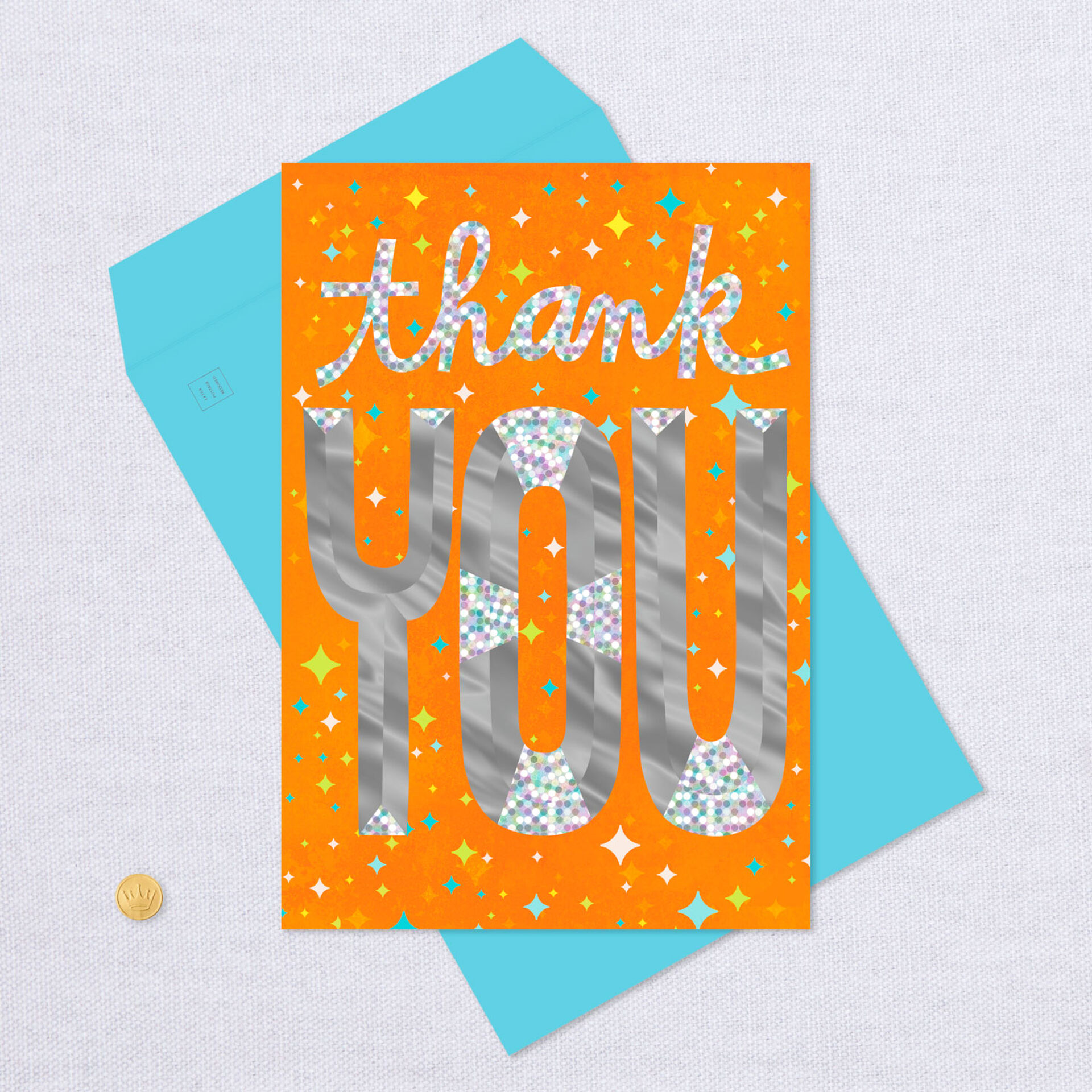 16" Big Thanks Jumbo ThankYou Card Greeting Cards Hallmark
